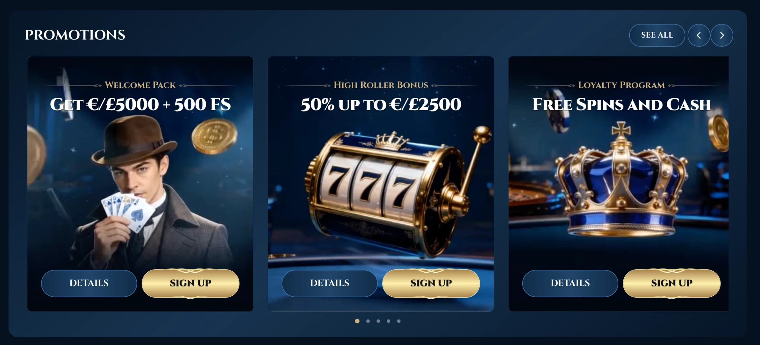 Welcome & Rewards — Bonuses, loyalty and cashback