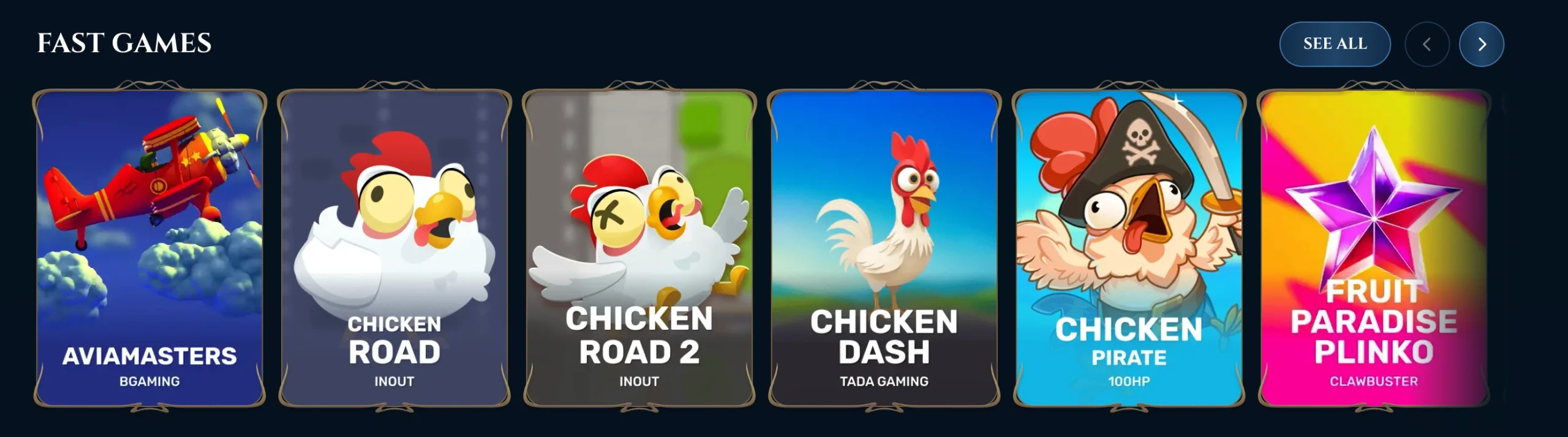 Casino Content — Slots, live tables and quick games